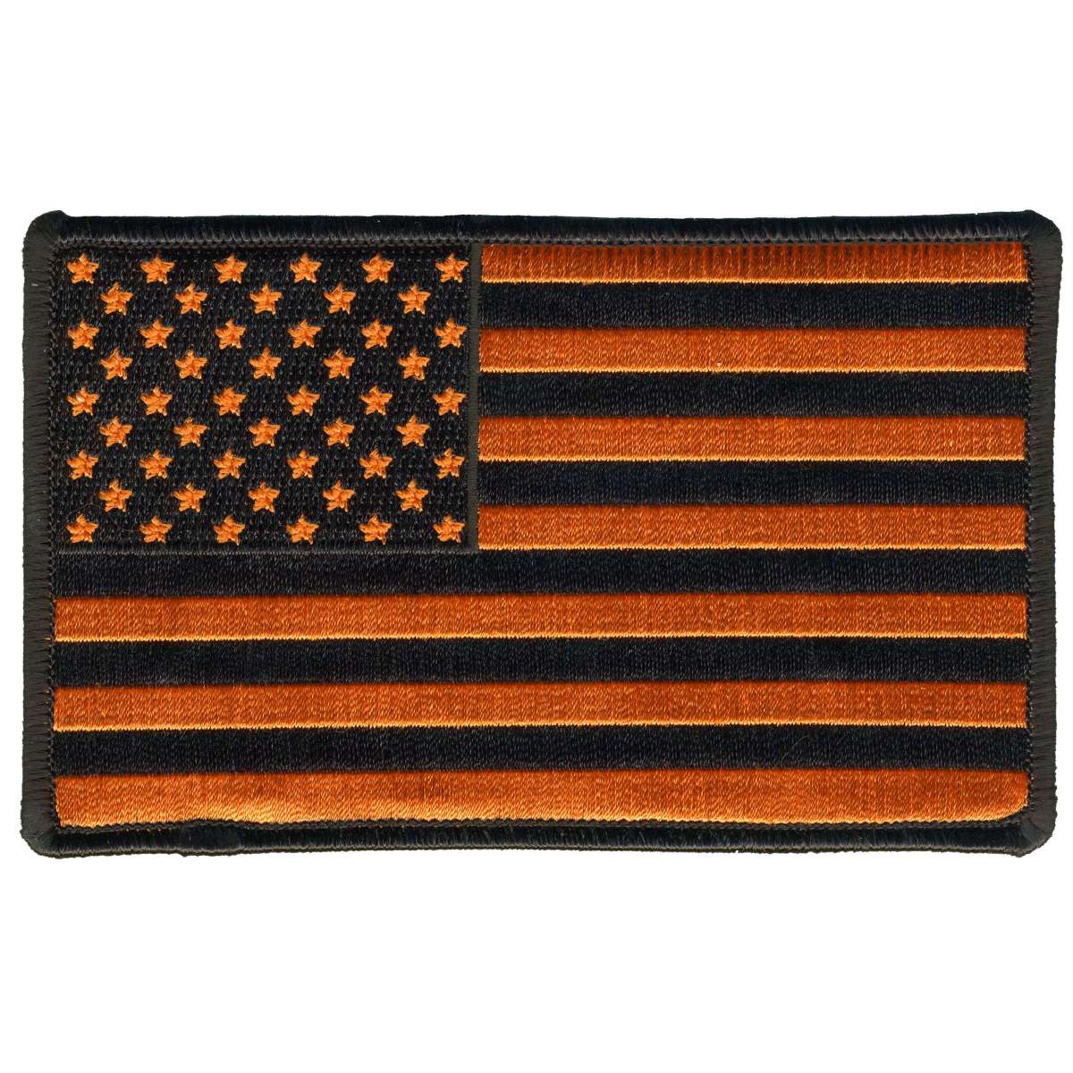 Hot Leathers USA Orange Flag Patch 5" x "5 PPQ1320