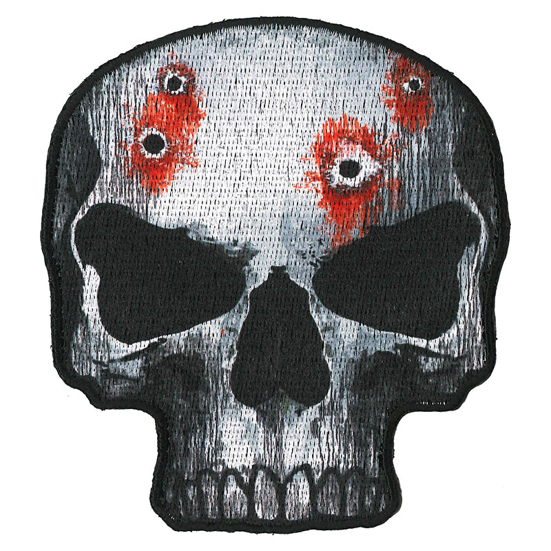 Hot Leathers PPQ1383 Jumbo Skull 4" Patch