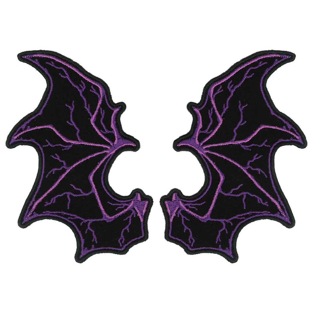 Hot Leathers Bat Wing 4" Patch PPQ1425