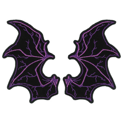 Hot Leathers Bat Wing 4" Patch PPQ1425