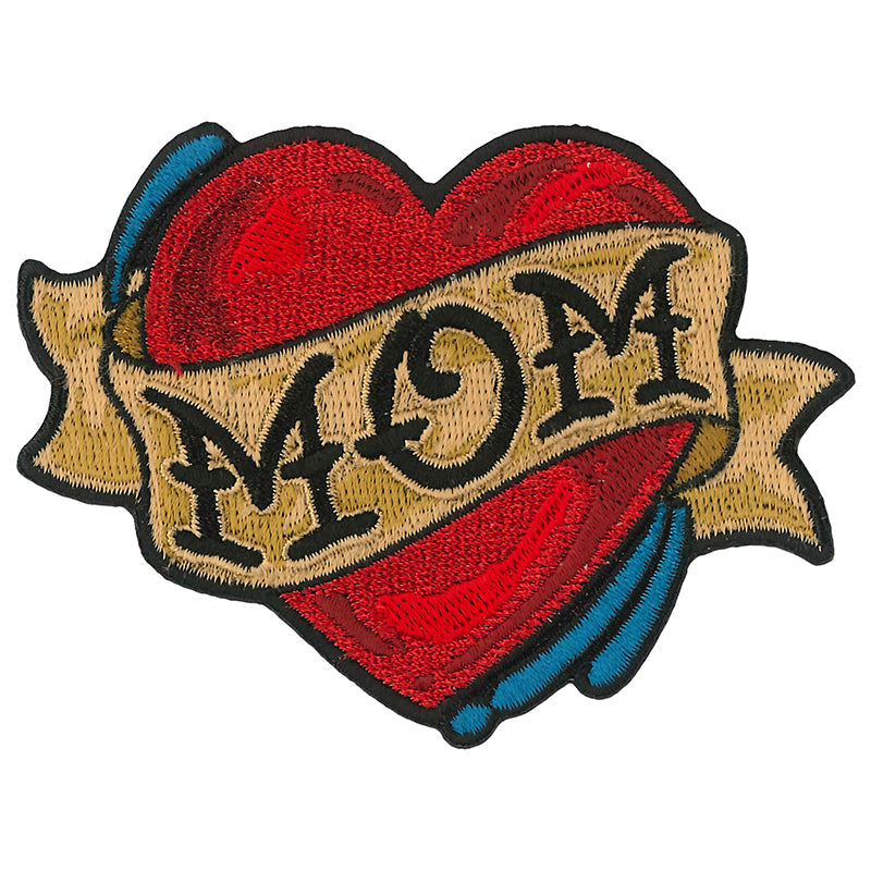Hot Leathers PPQ1470 Mom Heart 3.5" Patch