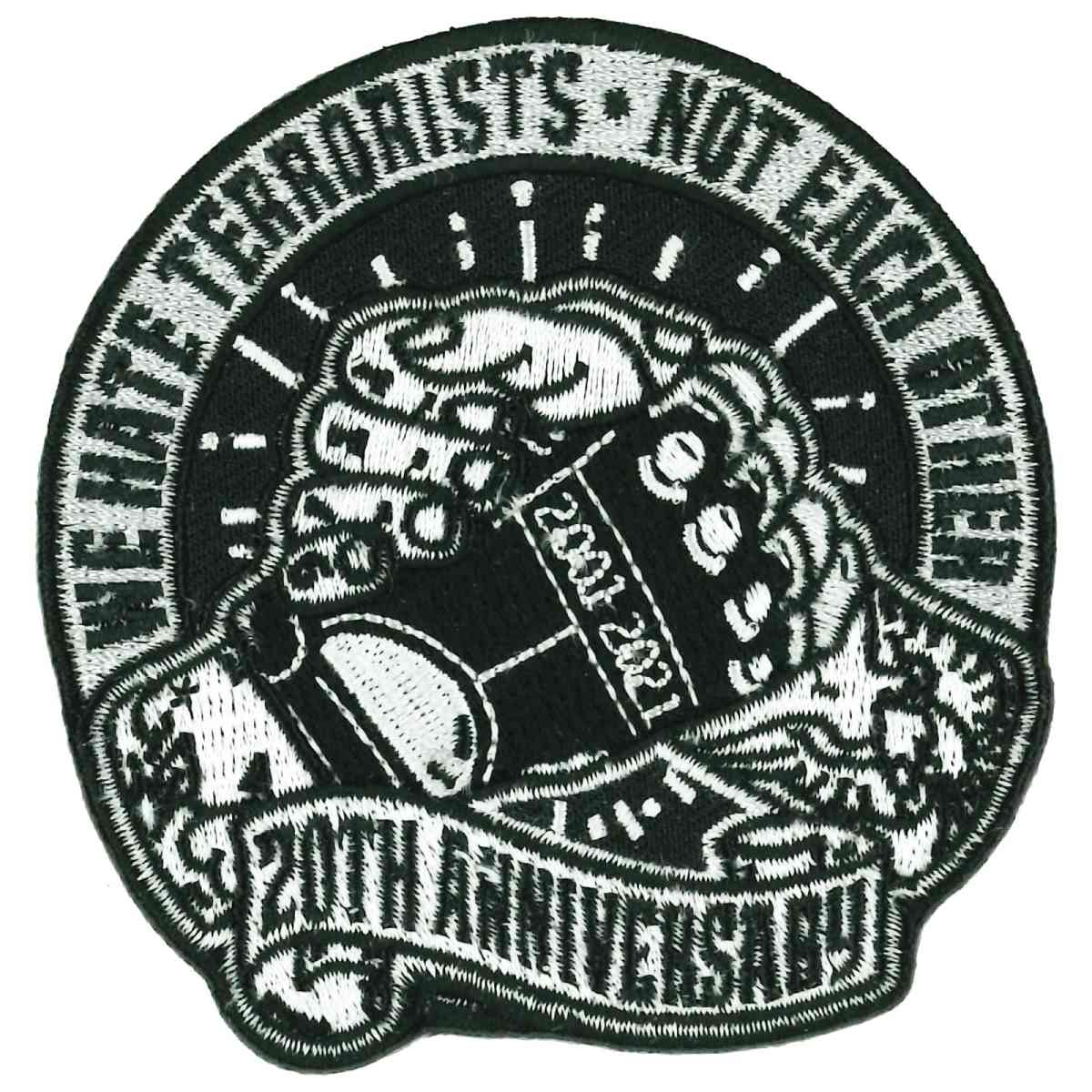 Hot Leathers PPQ1663 9-11 We Hate Terrorists 3" Patch