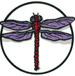 Hot Leathers Dragonfly Patch 3