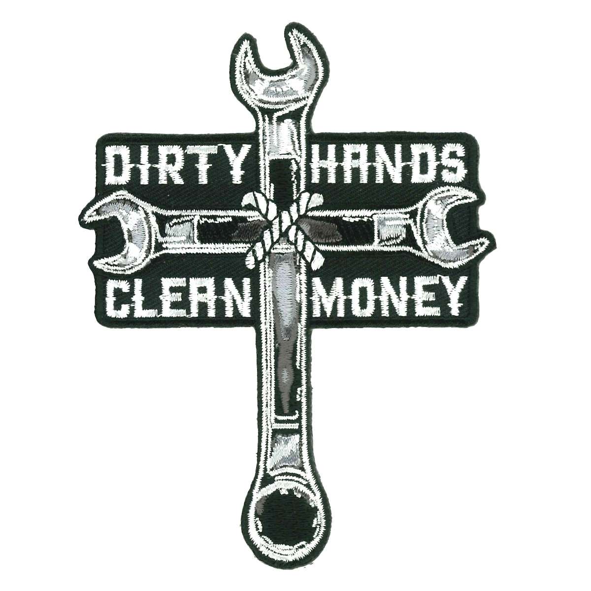 Hot Leathers Wrench Cross Patch 3.5" PPQ2270