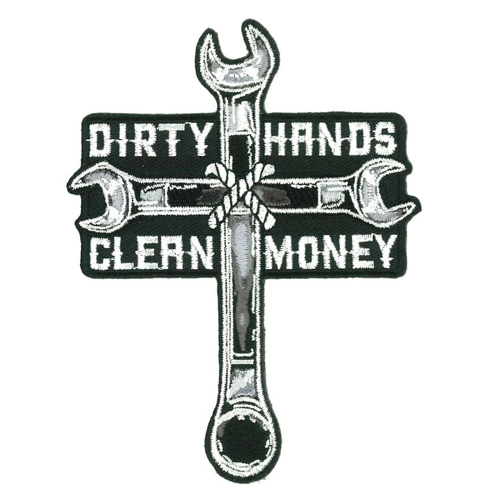 Hot Leathers Wrench Cross Patch 3.5" PPQ2270