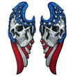 Hot Leathers Angel Wings Flag Skl 10