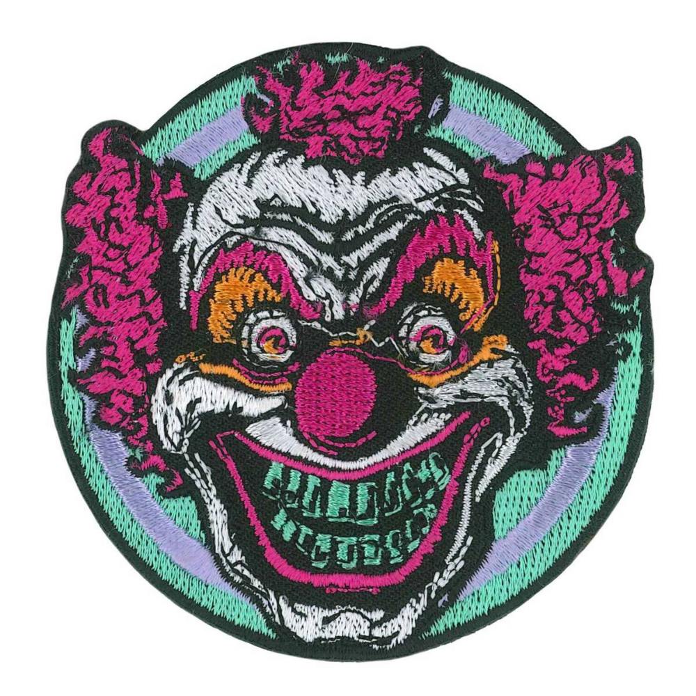 Hot Leathers Clown Purple 3 X 3" Embroidered Patch PPQ2443