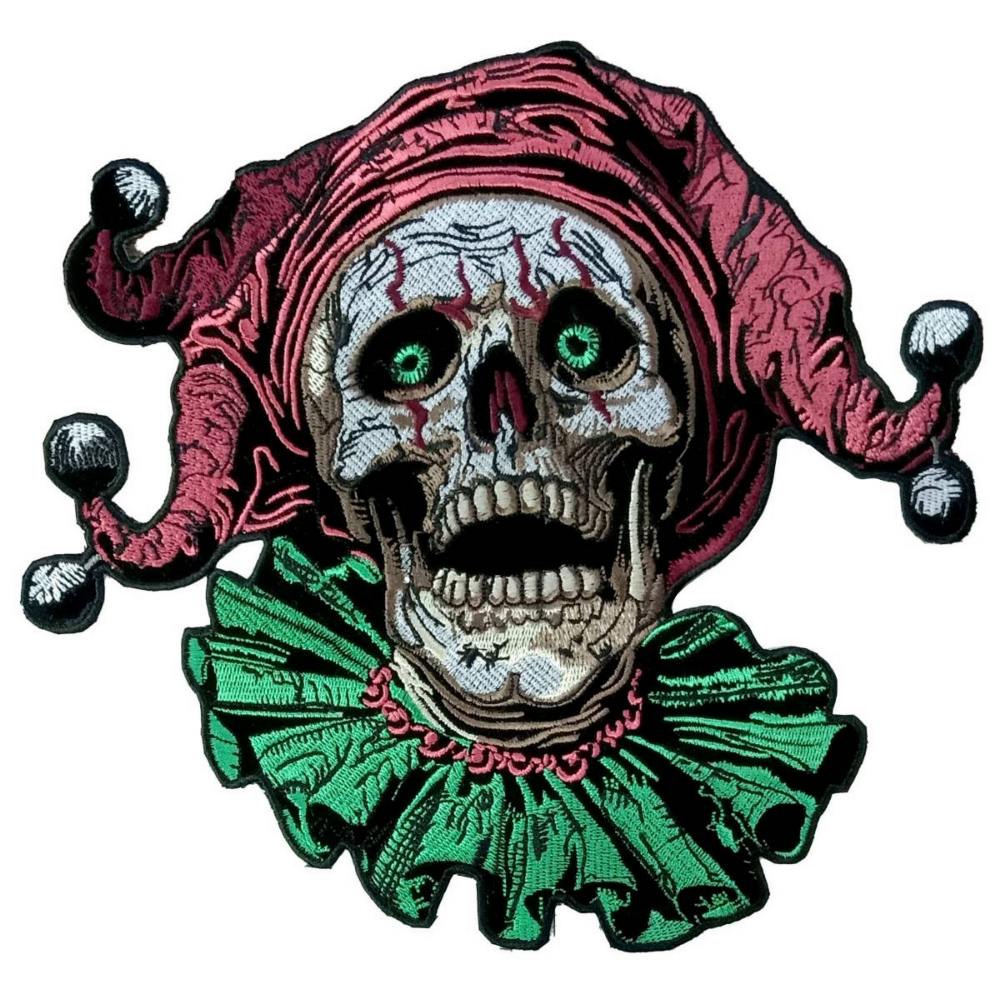 Hot Leathers Court Jester 10" 11 X 10" Embroidered Patch PPQ2469
