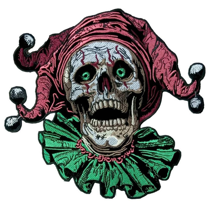 Hot Leathers Court Jester 10" 11 X 10" Embroidered Patch PPQ2469