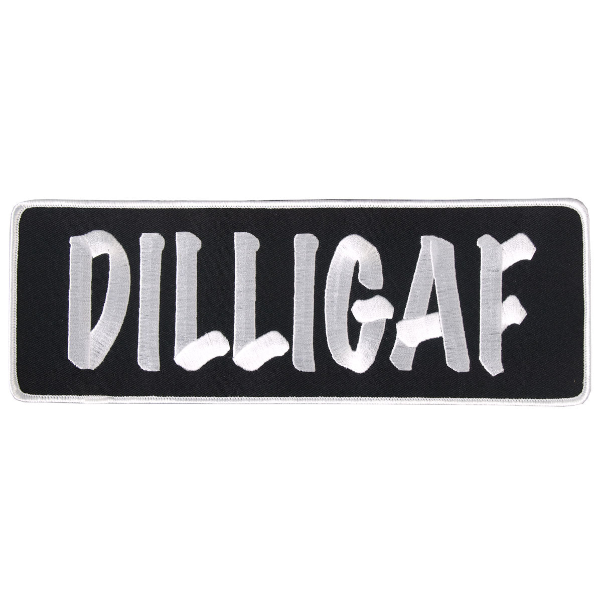 Hot Leathers PPR1010 DILLIGAF Lower Back 10" x 4" Patch