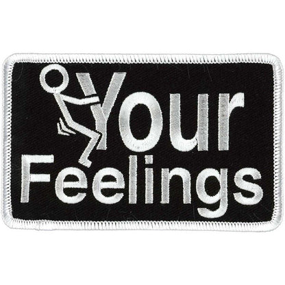 Hot Leathers PPW1028 4 Inch Patch Your Feelings Patch