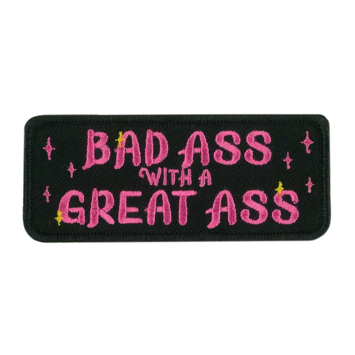 Hot Leathers PPW1084 Bad Ass with a Great Ass 4" x 2" Patch