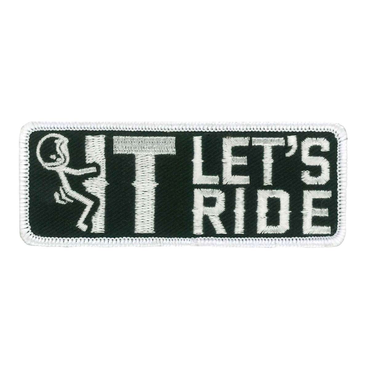 Hot Leathers F It Let's Ride Patch PPW1102 PPW1102