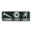Hot Leathers Screw Nut Bolt Patch PPW1135