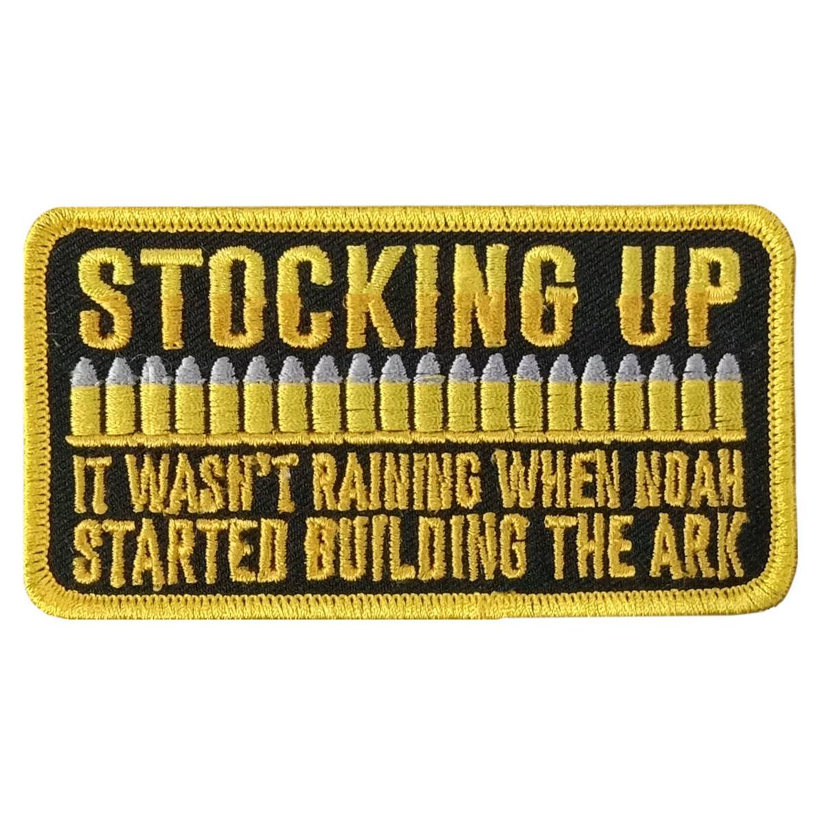 Hot Leathers Stocking Up 4" X 2" Embroidered Patch PPW1207