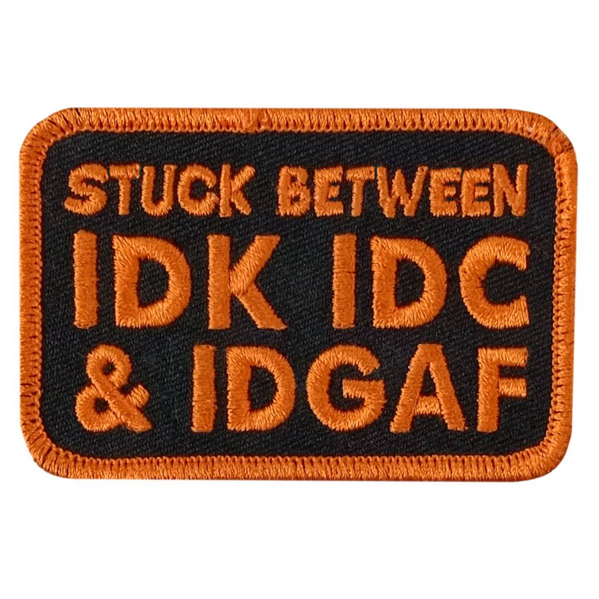 Hot Leathers Stuck Between 3" X 1.9" Embroidered Patch PPW1257