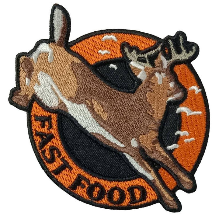 Hot Leathers Fast Food 3.5 X 3.6" Embroidered Patch PPW1273