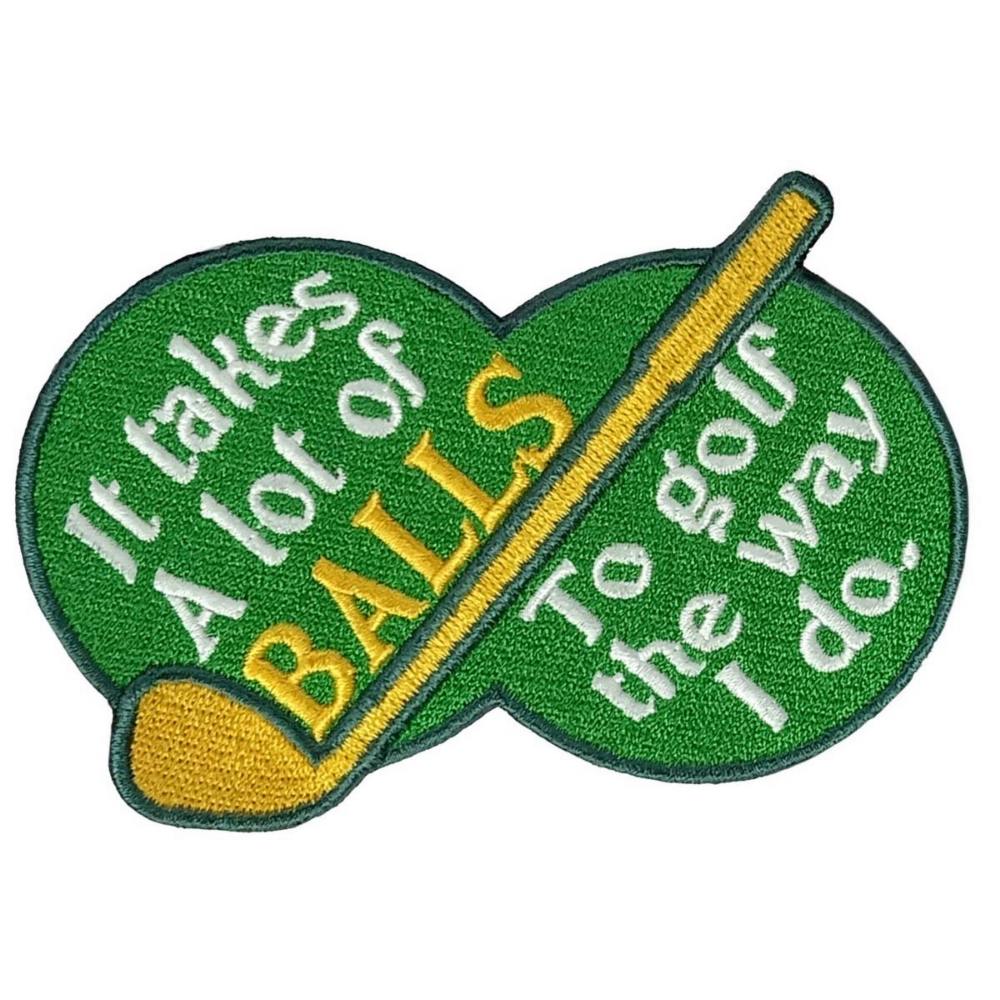 Hot Leathers It Takes A Lot 4 X 1.5" Embroidered Patch PPW1281