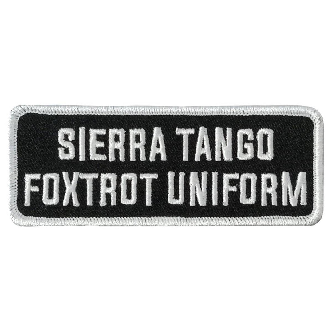 Hot Leathers Seirra Tango 4 X 1.5" Embroidered Patch PPW1297