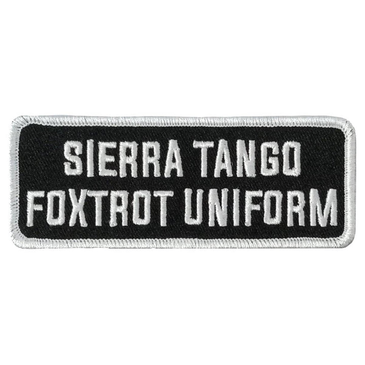 Hot Leathers Seirra Tango 4 X 1.5" Embroidered Patch PPW1297