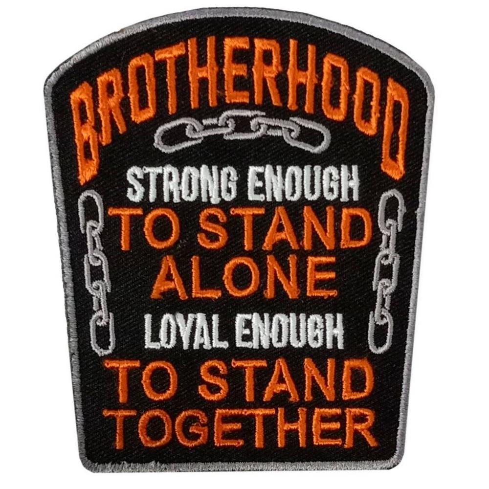 Hot Leathers Strong Enough 3 X 3.5" Embroidered Patch PPW1298