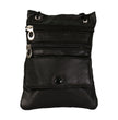 Hot Leathers PUA1032 Large Leather Neck Bag