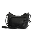 Hot Leathers Black Leather Purse with Two Zipper Pockets PUA1060