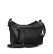 Hot Leathers Black Leather Purse with Two Zipper Pockets PUA1060