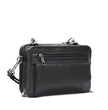 Hot Leathers PUA1175 Black Leather Small Concealment Crossbody Purse