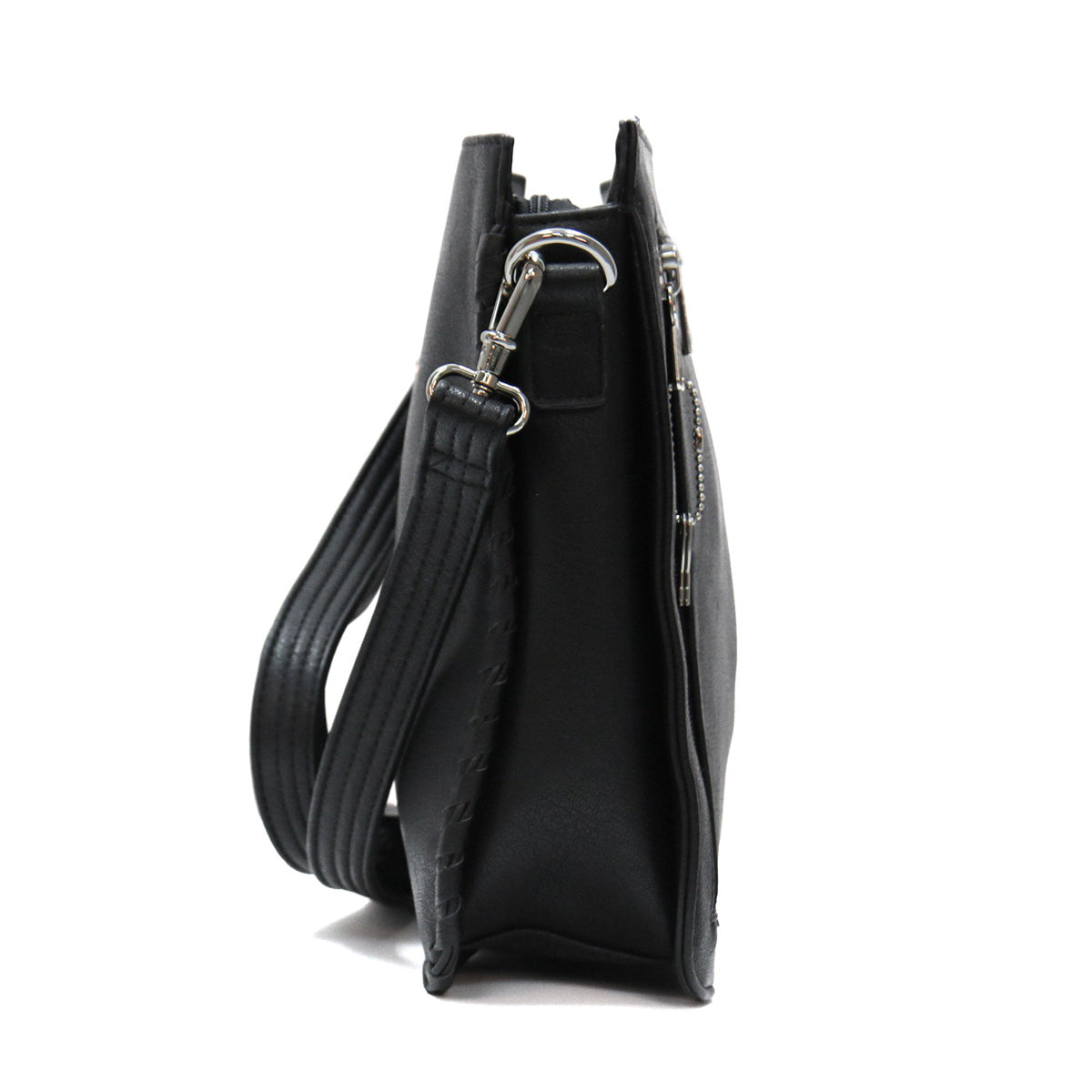 Hot Leathers PUA1177 Women's Black Hand-Crafted Laced Concealment Purse