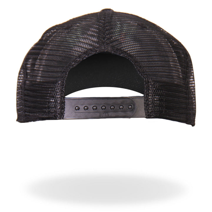 Hot Leathers PWA1004 Official Providence Cycle Worx Red Patch Snapback Hat