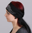 Hot Leathers RWC1003 Original Heart with Wings Bling Headwrap