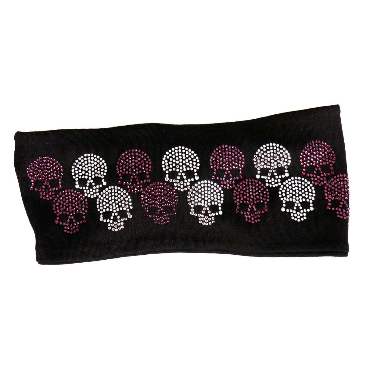 Hot Leathers Original Skull Rows Bling Wrap RWC1011