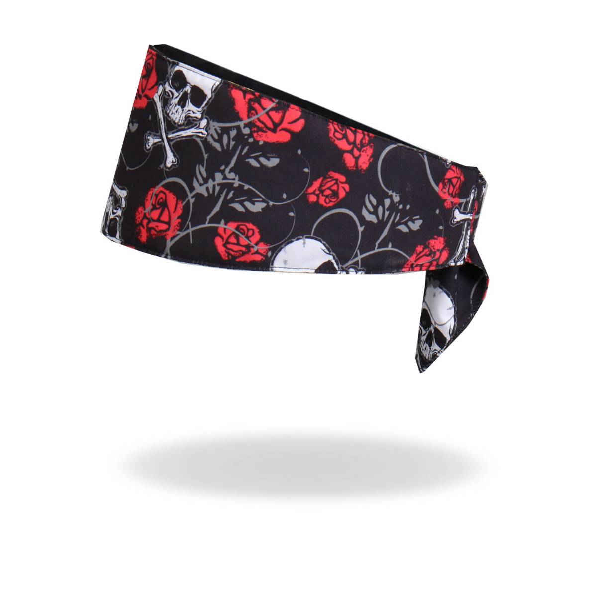 Hot Leathers Sublimation Skull Roses Road Wrap RWF1002