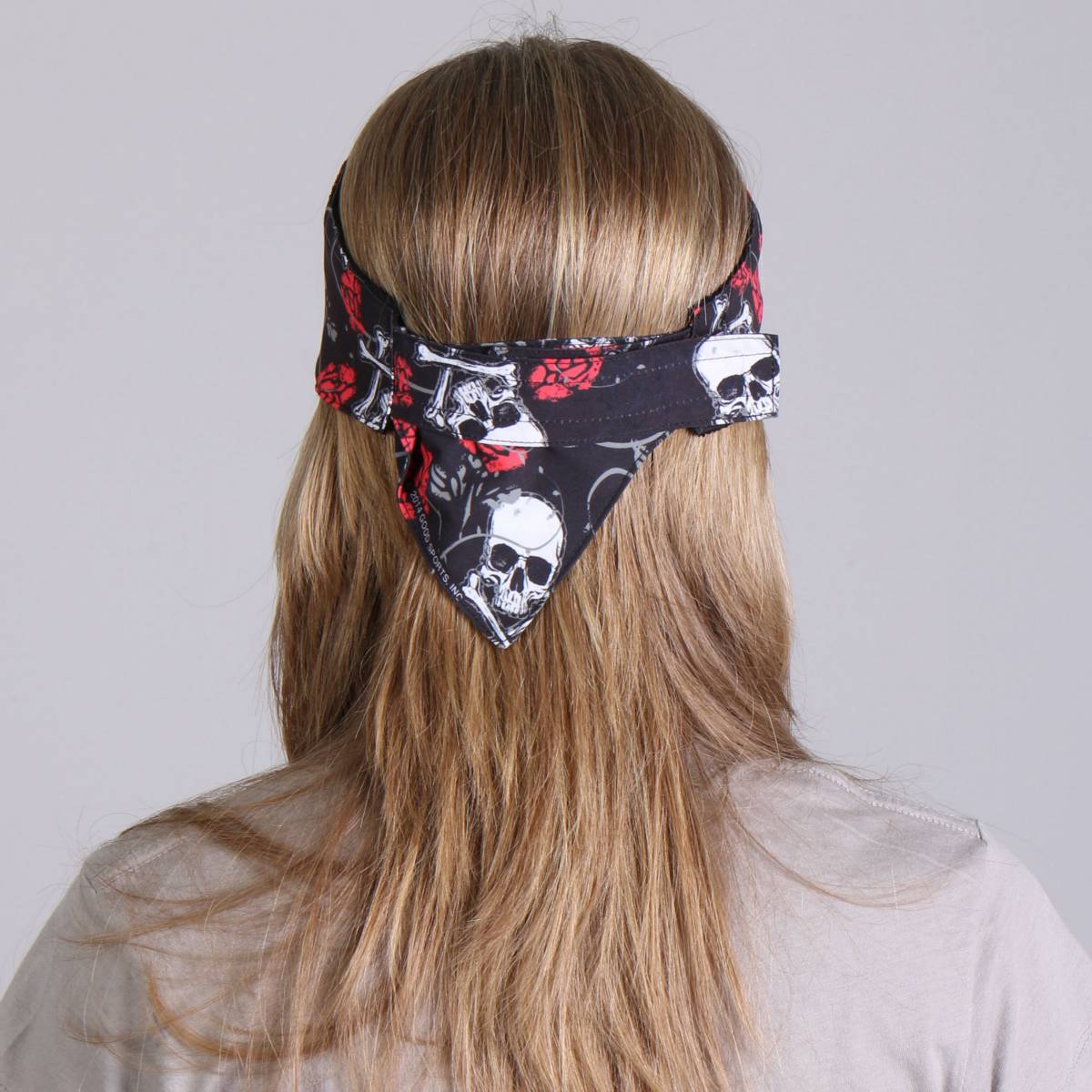 Hot Leathers Sublimation Skull Roses Road Wrap RWF1002