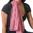 Hot Leathers SCF1000 Pink Lace Eagle Lady Rider Scarve