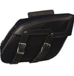 Hot Leathers SDC1004 Medium PVC Saddlebags 13X10X5