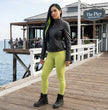 Milwaukee Leather SFL2800 Women's Racer Black Stand Up Collar Motorcycle Fashion Leather Jacket