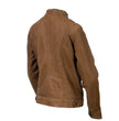 Milwaukee Leather Vintage SFL2811 Women's Cognac Zipper Front Motorcycle Casual Fashion Leather Jacket