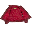 Milwaukee Leather Vintage SFL2811 Women's Red Zipper Front Motorcycle Casual Fashion Leather Jacket