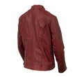 Milwaukee Leather Vintage SFL2811 Women's Red Zipper Front Motorcycle Casual Fashion Leather Jacket