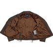 Milwaukee Leather Brown Vintage Motorcycle Inspired Vegan Tan Fashion Leather Jacket for Women SFL2812