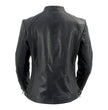 Milwaukee Leather Vintage SFL2813 Women's Black Leather Moto Style Fashion Jacket
