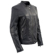 Milwaukee Leather Vintage SFL2813 Women's Black Leather Moto Style Fashion Jacket
