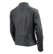 Milwaukee Leather Vintage SFL2814 Women's Black Leather Motorcycle Style Fashion Jacket