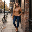 Milwaukee Leather Vintage SFL2814 Women's Cognac Leather Moto Style Fashion Jacket