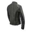 Milwaukee Leather SFL2830 Women's Black Sheepskin Scuba Style Fashion Leather Jacket