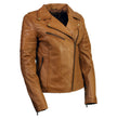 Milwaukee Leather Women's Duchess Whiskey Motorcycle Style Fashion Casual Leather Jacket SFL2870