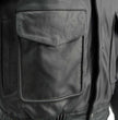 Milwaukee Leather Men's Classic Black Bomber Leather Jacket SFM1519