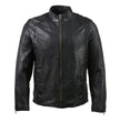 Milwaukee Leather Vintage SFM1803 Men's Black Leather Moto Style Fashion Jacket